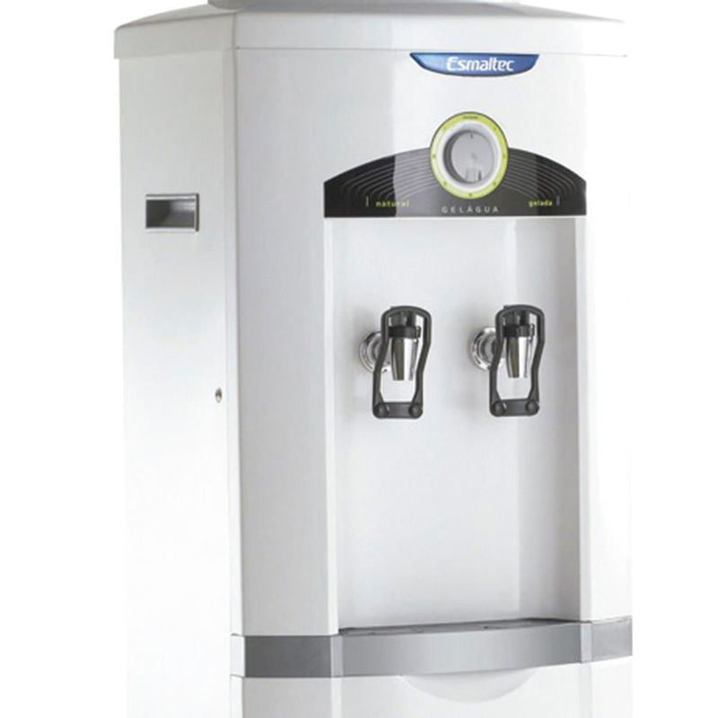 Bebedouro de Agua Eletronico com Sistema Easy Open Esmaltec EGC35B Branco 127V