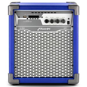 Caixa de Som Amplificada Bluetooth FRAHM LC 250 APP 100W Azul
