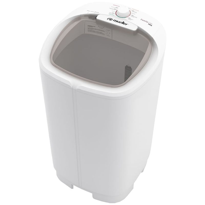 Maquina de Lavar Mueller FamilyLite Semiautomática 10kg Cor Branco 127V