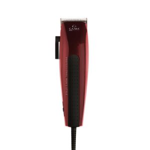 Maquina de Corte Gama Italy Lâmina em Aço Inoxidável Clipper Magnético GM586 Plus Red