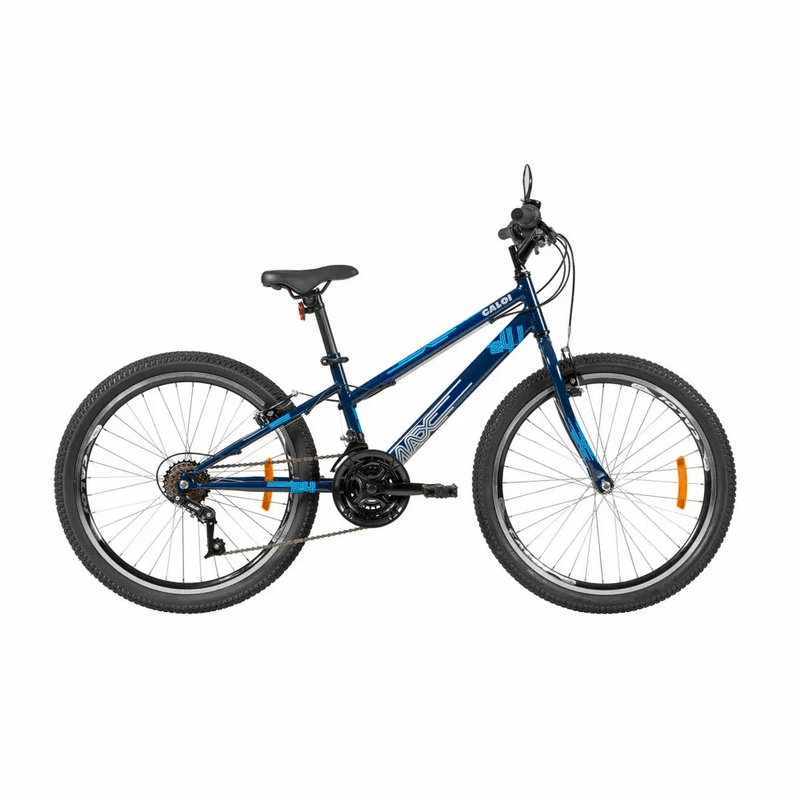 BICICLETA MOUNTAIN BIKE ARO 24 MASCULINA - AZUL