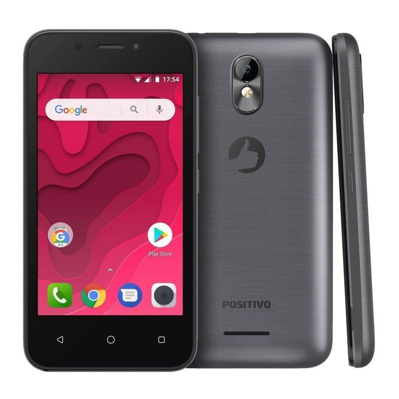 Smartphone Positivo Twist 3 Mini 16GB Grafite