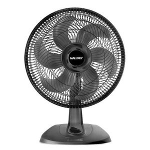 Ventilador de Mesa Mallory TS40 40cm 6 Pás 3 Velocidades Preto 127V