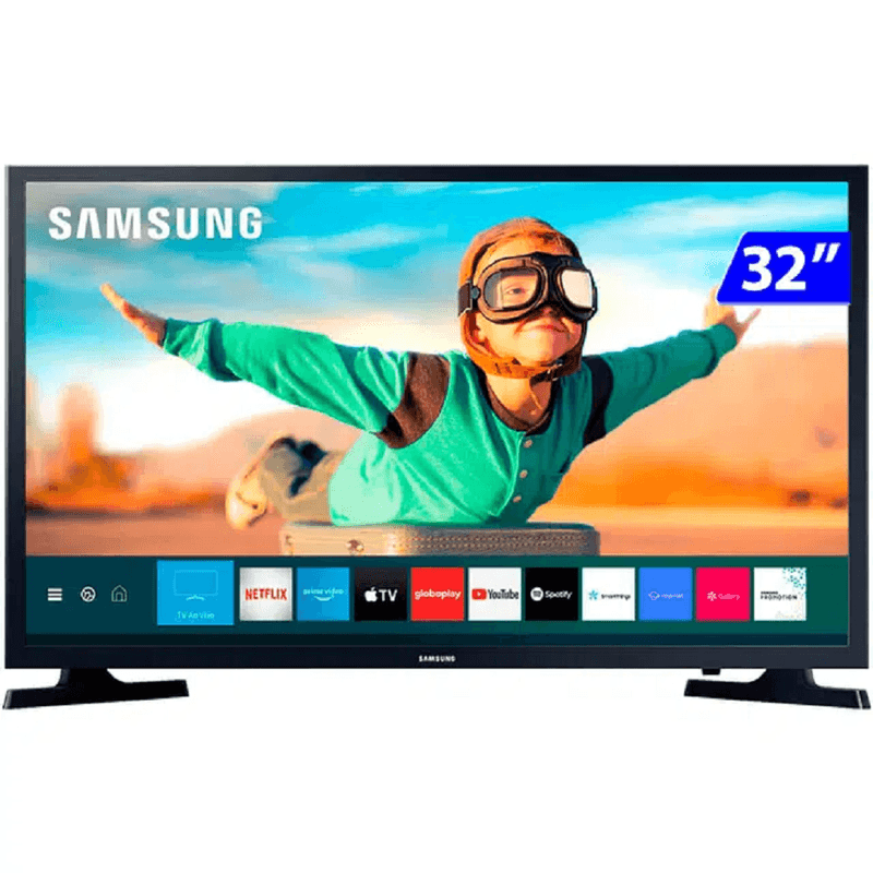SmartTVSamsungLED32HDWiFiTizenHDRUN32T4300AGXZD