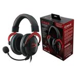 Headset Gamer Hyper X Khx-hscp-rd Cloud Ii Preto Com Vermelho Kingston