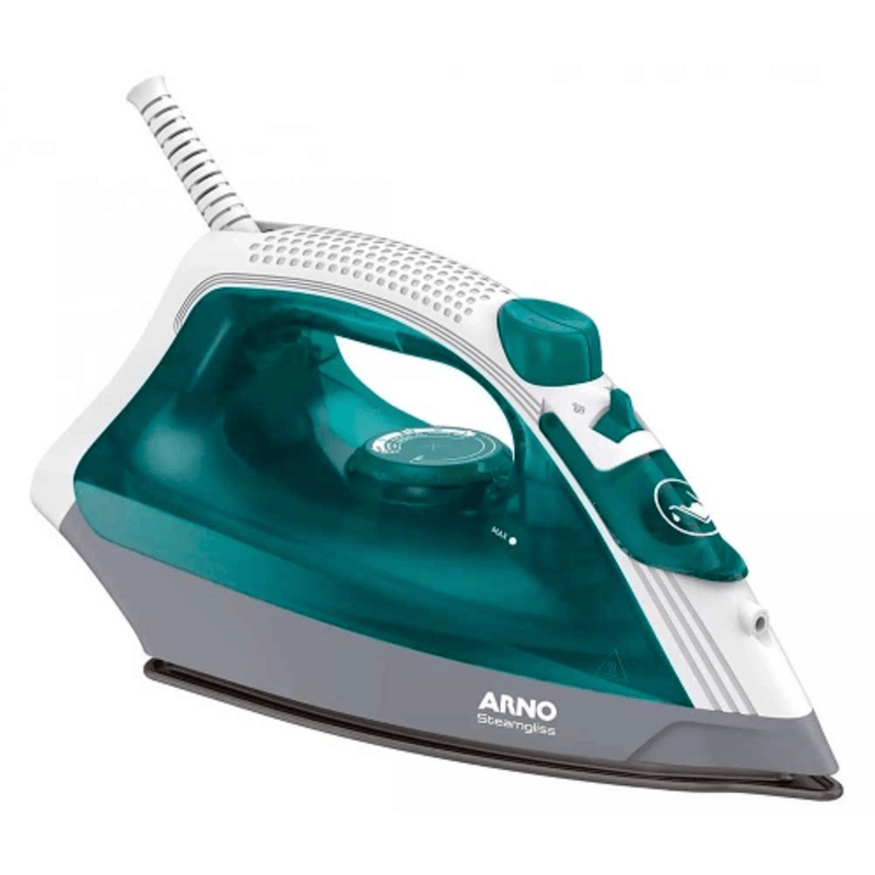 Ferro a Vapor Arno Steamgliss fsgp Base Antiaderente Verde