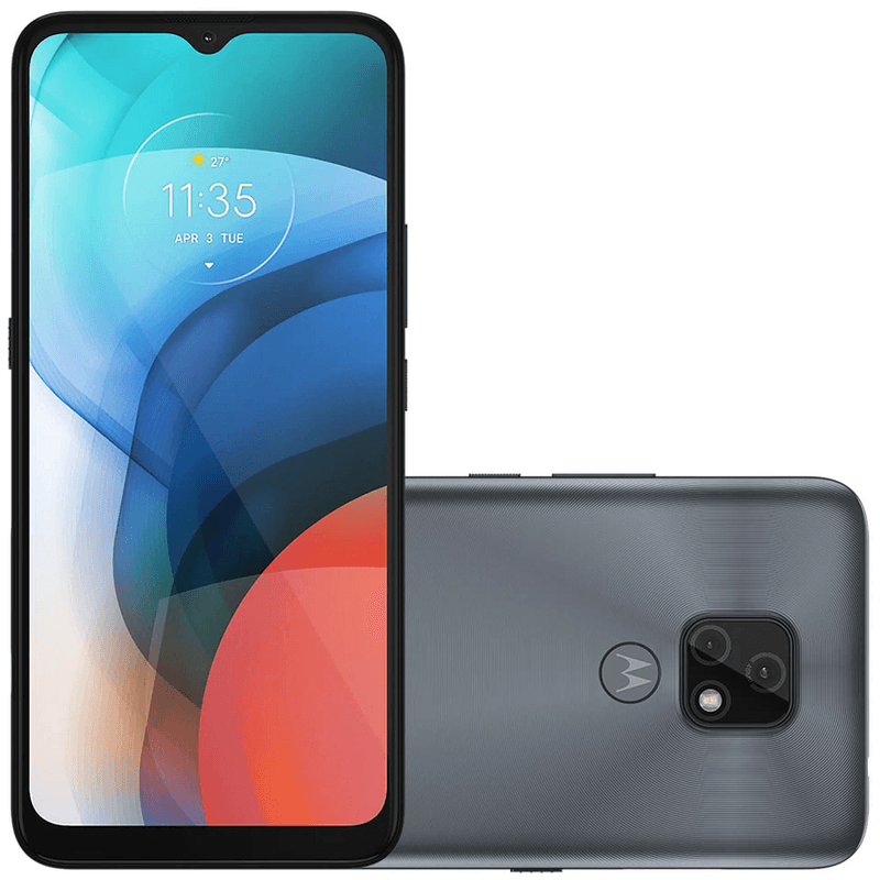SmartphoneMotorolaMotoE765QuadribandOctaCore32GB2GBCameraDuplaCinza