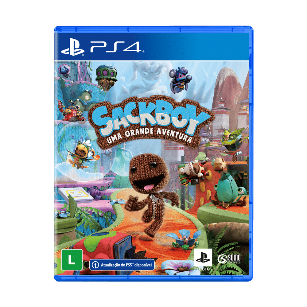 Jogo PS4 Sackboy Uma Grande Aventura Game - Tvlar