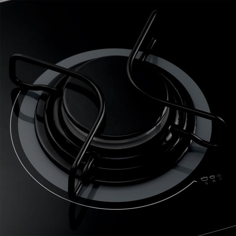 Cooktop 5 Bocas Consul a gas com acendimento automatico Bivolt Preto CD075AE