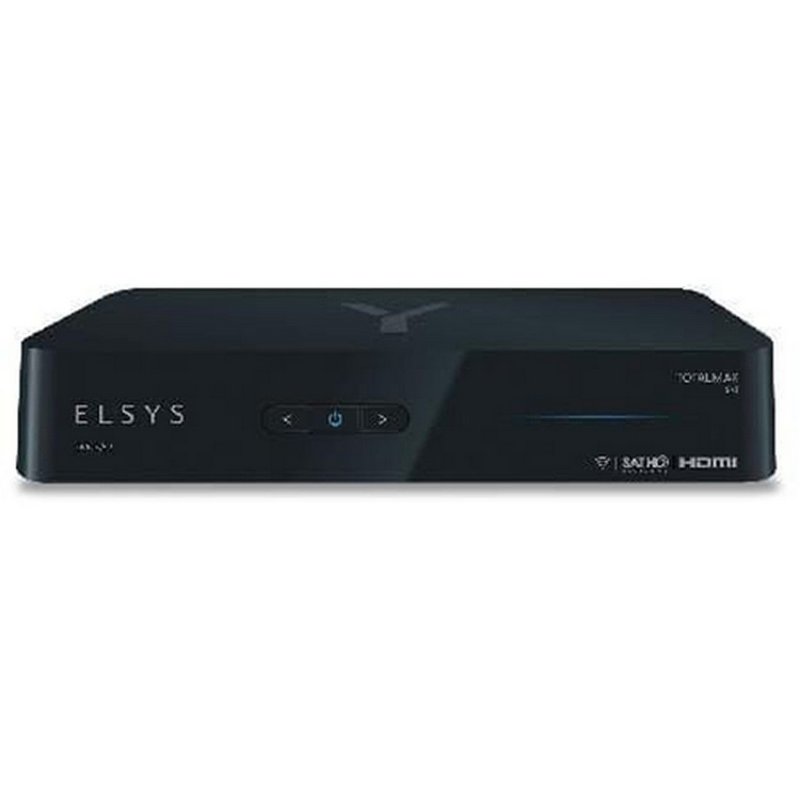 Receptor Totalmax Sat Hd + Wi-fi + Tv Via Satélite + Conteúdo Online Com Globoplay Etrs47 Elsys