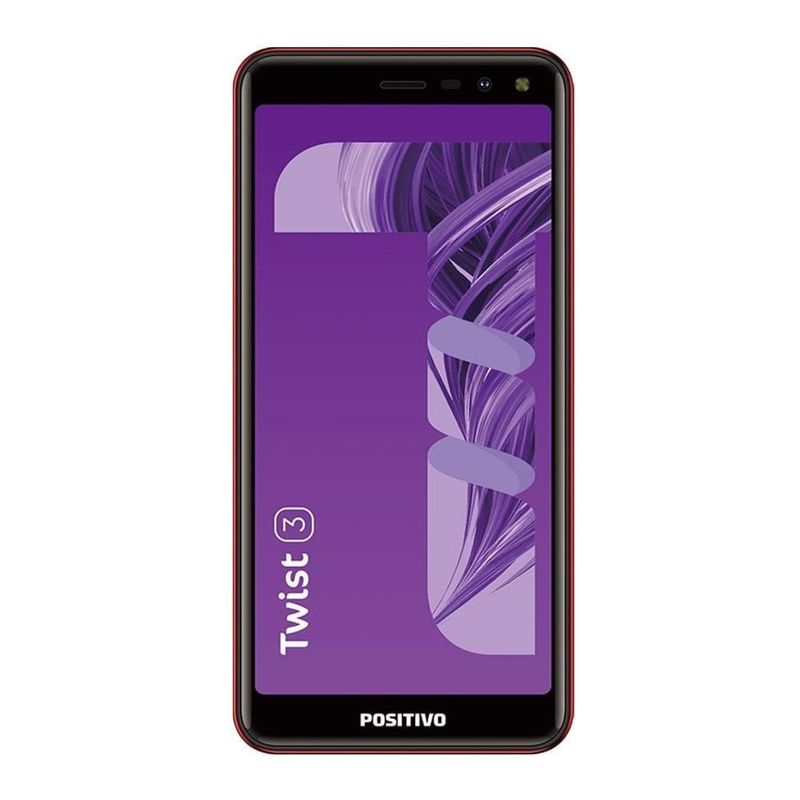 Smartphone Positivo S513 Twist 3 32Gb Tela 5.5 polegadas 3G Vermelho