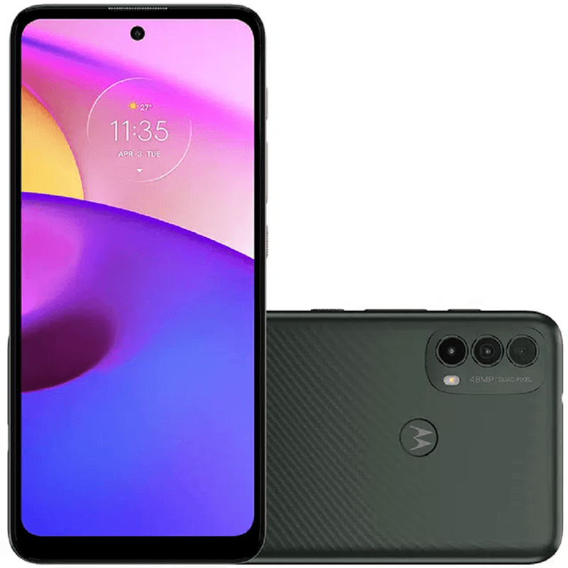SmartphoneMotorolaMotoE4065OctaCore64GB4GBCameraTriplaGrafite