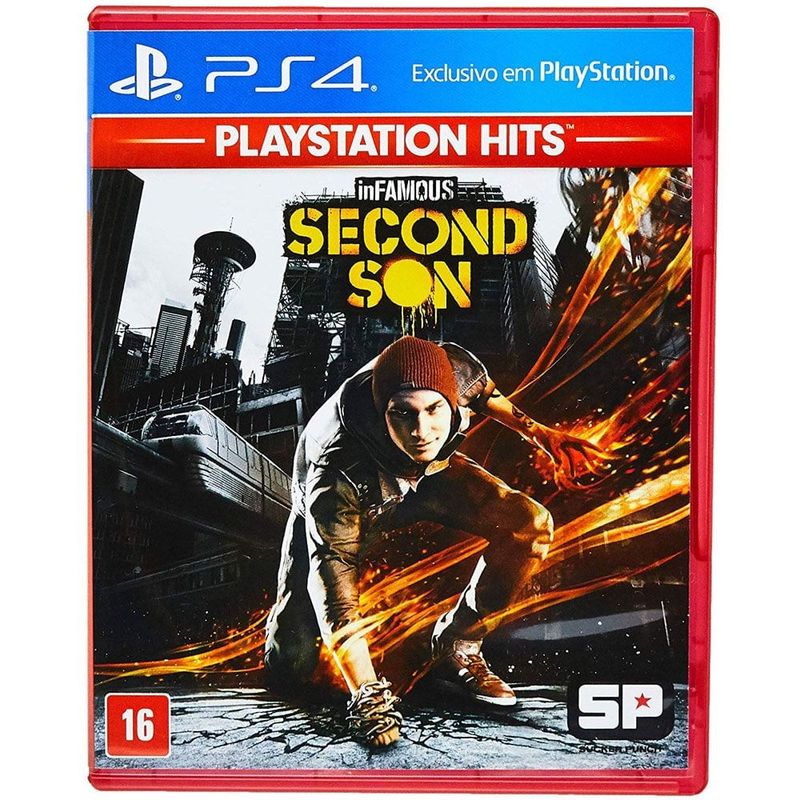 Jogo PS4 Infamous Second Son Playstation Hits Playstation - Tvlar