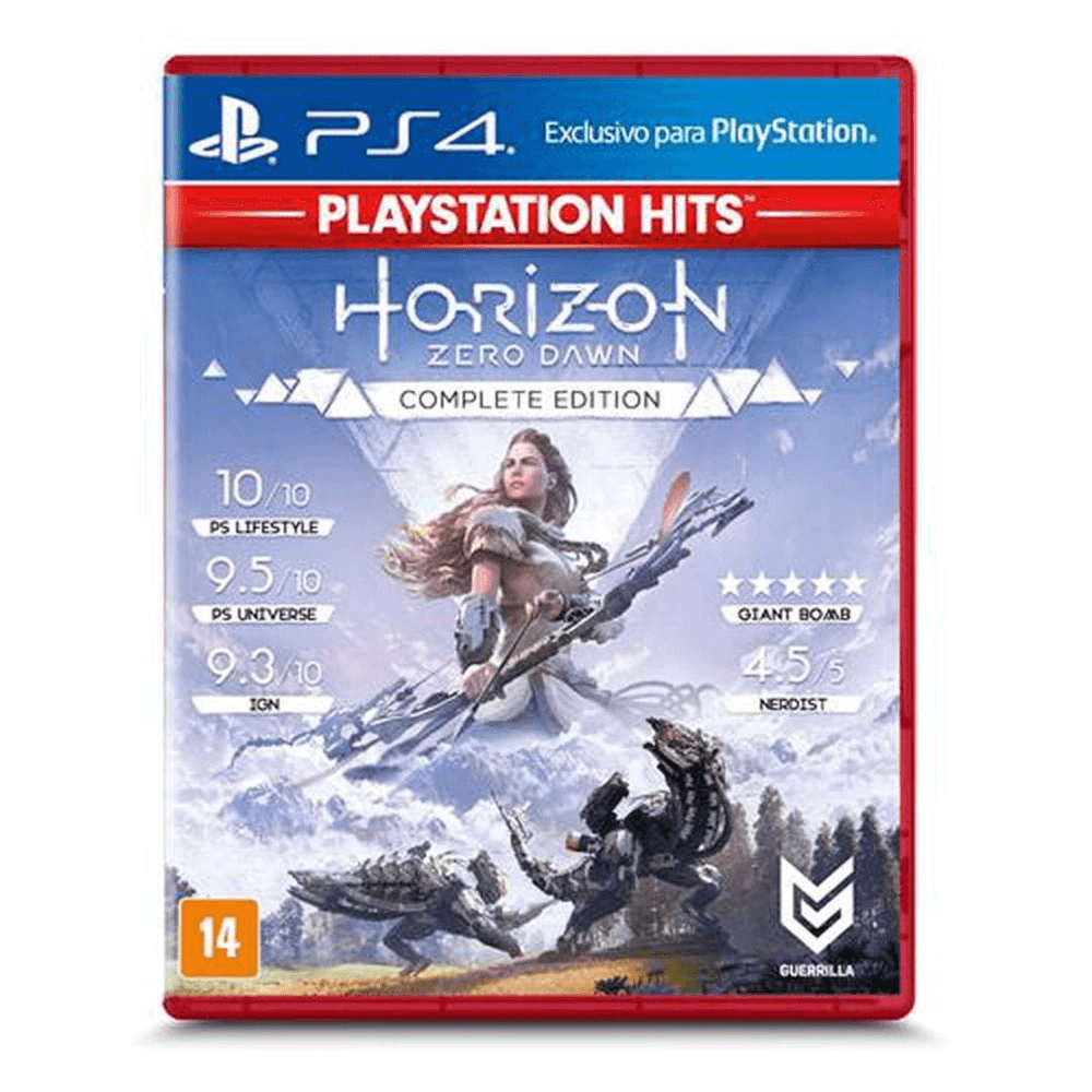 Sony oferece 10 jogos gratuitos de PS4, inclusive Horizon Zero
