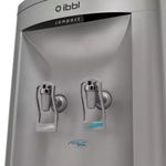 Bebedouro de Água Eletrônico IBBL Compact Galão de 10 e 20L Prata 110V