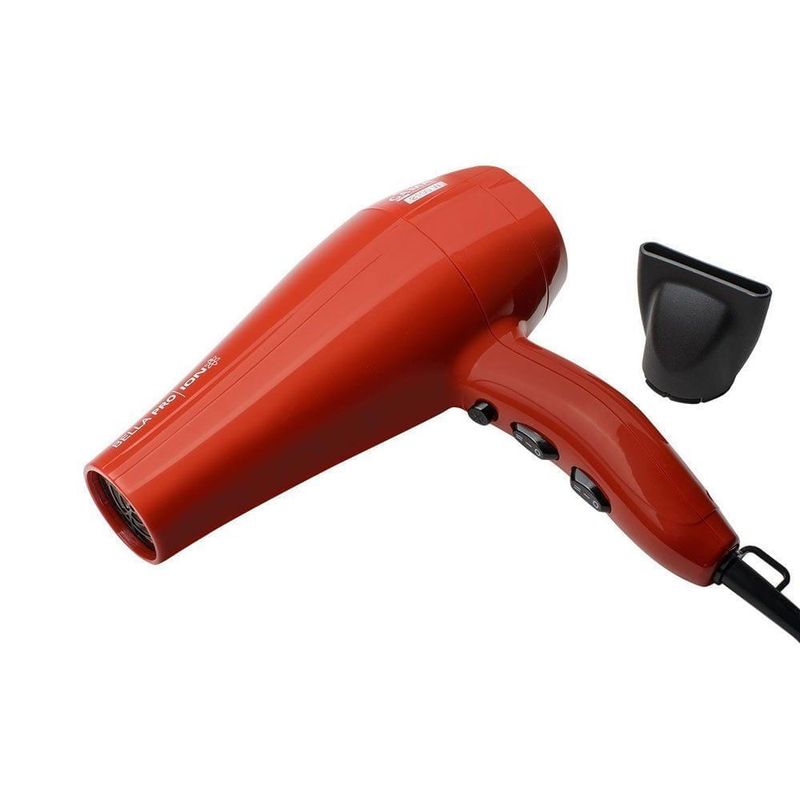 Secador de Cabelo Gama Bella Pro Íon 6 Temperaturas 2100W Vermelho 127V