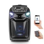 Caixa Amplificada Frahm Multiuso Bluetooth a Bateria 150W CM350 Preta