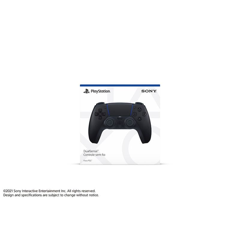 Controle de PlayStation PS5 Dual Sense Sem Fio Sony Branco - Tvlar