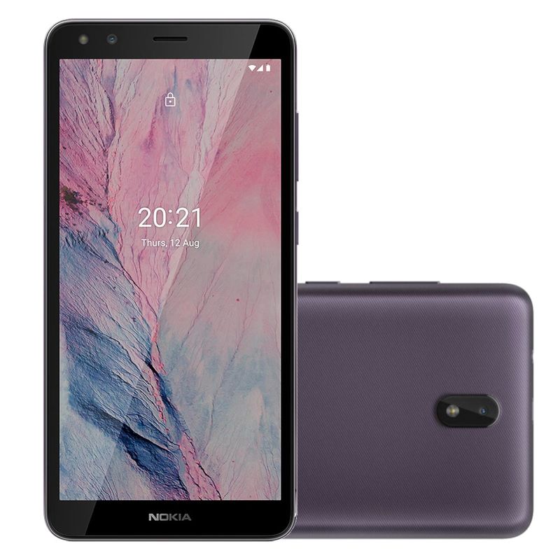 SmartphoneNokiaC01Plus32GB1GBramCamera5MPFrontal5MPNK041Roxo