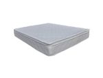 Colchao Cunha Casal Mola Bonnel 0,24x1,98x1,58 Com Pillow Malha Branca