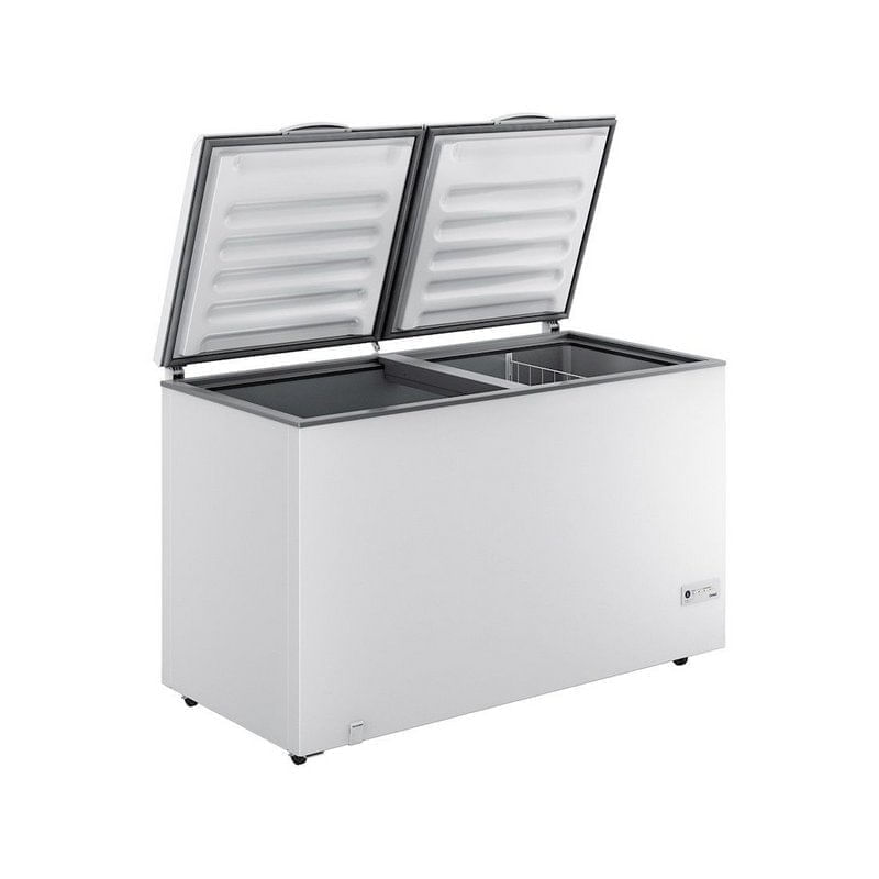 Freezer Consul horizontal 534 litros 2 portas dreno frontal 127 Volts classe A branco CHB53EBANA
