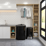 CentrifugadeRoupasMuellerFit126kgDuplaTampaSuporteparaFioPreto110V