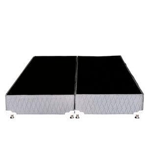 Base Cama Box Queen Marjom Rio Xingu Creme