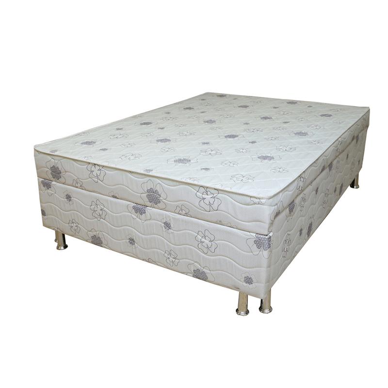 CamaBoxPelmexCasal50x138x188AlmadaEspumaD28Branca