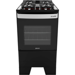 FogaoMueller4BocasPiacereVetroAutomaticoMesadeVidroForno48LPretoBivolt