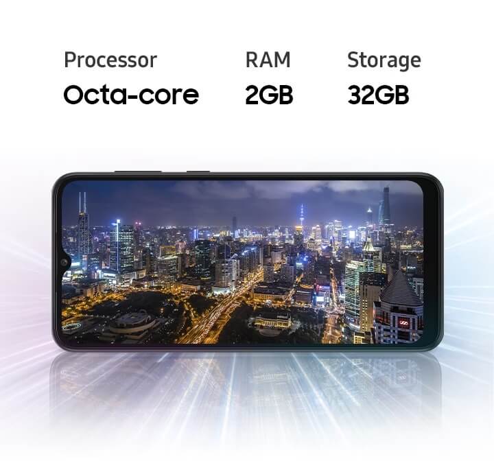 Smartphone-Samsung-Galaxy-A03-Core-32GB-4G-Wi-Fi-Tela-6.5---Dual-Chip-2GB-RAM-Camera-8MP-Selfie-5MP-Verde