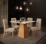 Sala-de-Jantar-5-Pecas-DJ-Moveis-Fler-com-Tampo-Chanfrado-Quadrado-com-4-Cadeiras-Lia--Cor-Demolicao-Off-White-04