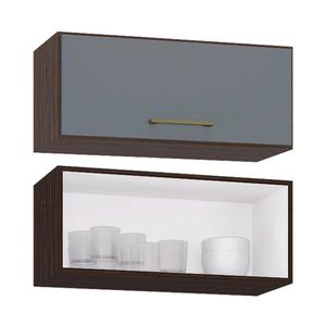 Armário Aéreo 1 Porta Poquema Cristal