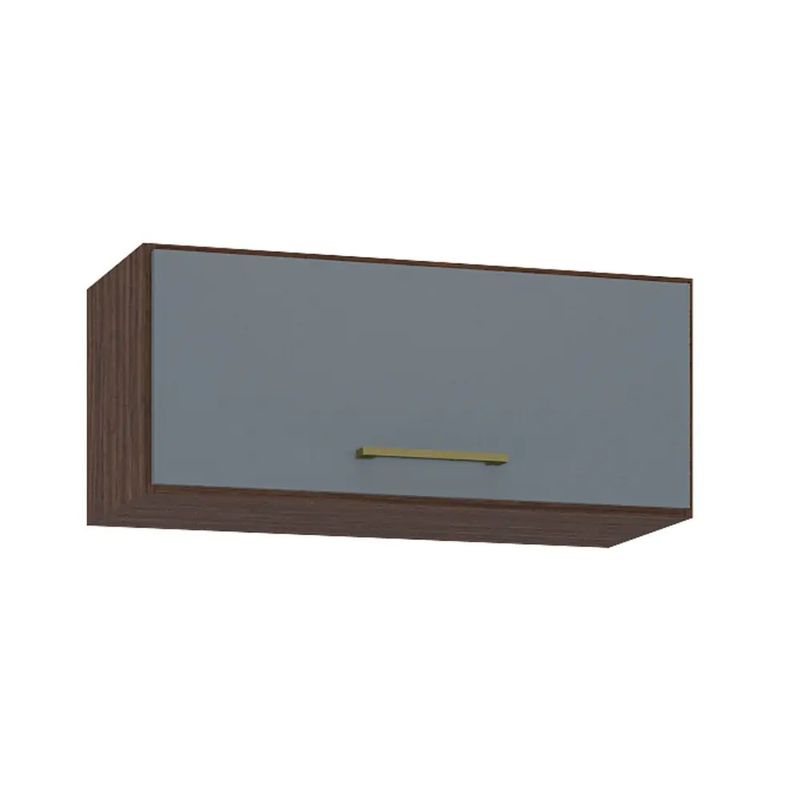 Armario-Aereo-Poquema-71-cm-Cristal-1-Porta-Chocolate-Cinza-Platinum-