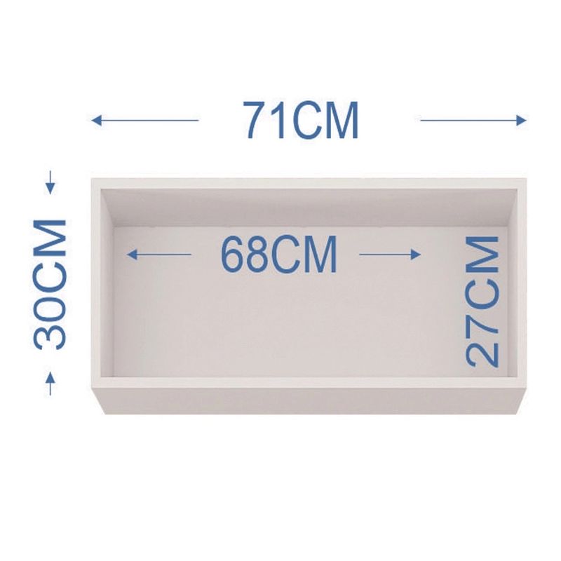 Armario-Aereo-Poquema-71-cm-Cristal-1-Porta-Chocolate-Cinza-Platinum-