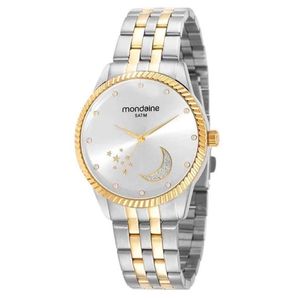Relógio Feminino Analógico Mondaine 32343LPMVBE2 Bicolor