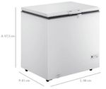 Freezer-Consul-309L-1Porta-Horizontal-Degelo-Manual-CHA31FB-110V-Branco