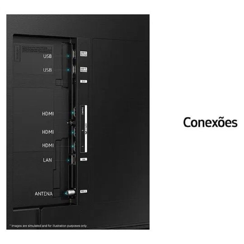 SmartTVSamsungLED554KWiFiTizenCrystalUHDHDR10UN55CU8000GXZD