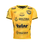 Camisa-Oficial-Masculina-Amazonas-FC-Jogo-Amarela-Tamanho-P-2023