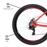 BICICLETA-ARO-29-CALOI-VULCAN-VERMELHA