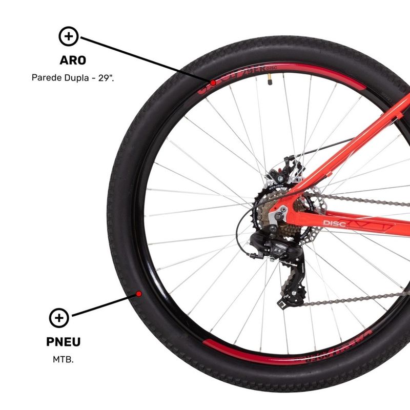 BICICLETA-ARO-29-CALOI-VULCAN-VERMELHA