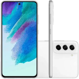 Smartphone Samsung Galaxy S21 FE 256GB Branco 6.4" 8GB RAM 5G