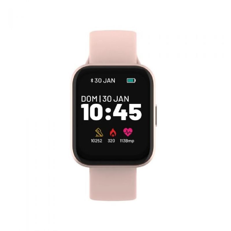 SmartwatchM1MultilaserRoseBLELeituradeMensagemaProvaDAguaIP68ES435