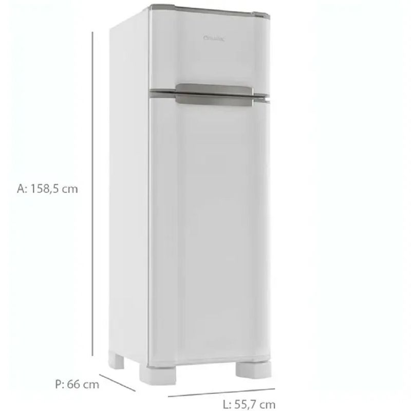 Refrig-Esmaltec-276L-RCD34-2P-BR-110V