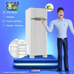 Refrig-Esmaltec-276L-RCD34-2P-BR-110V