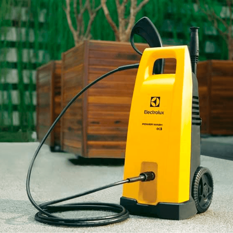 LavadoraAltaPressaoElectroluxPowerWashEcoEws301800PSI1450WAmarelo110V