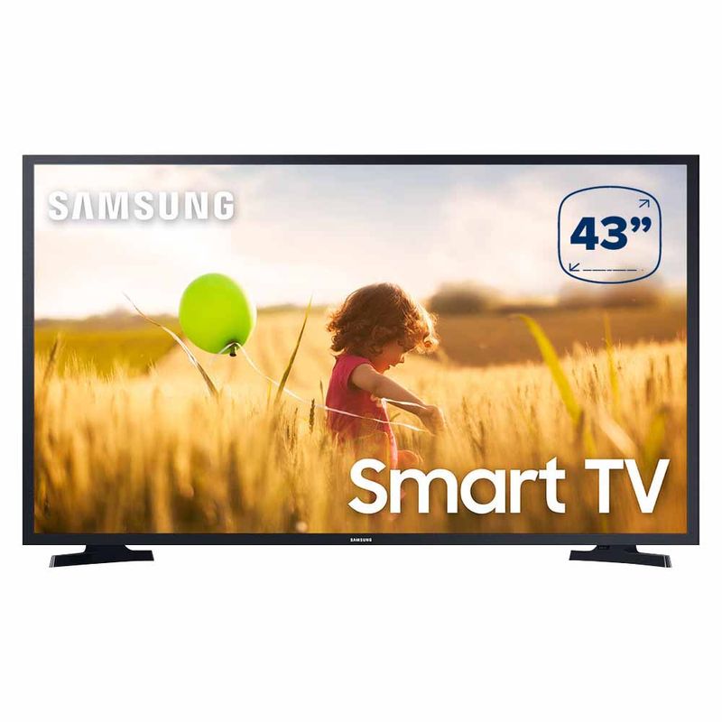 Smart-TV-Led-Samsung-43-polegadas-Full-Hd-Wifi-HDR-Tizen-2-HDMI-1-USB-43t5300-Preta