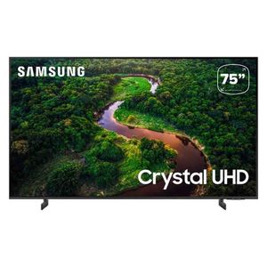 Smart TV Crystal UHD 4K 75" Samsung UN75CU8000GXZD