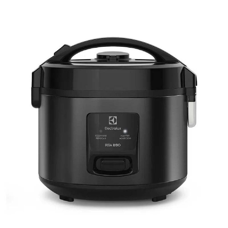 Panela-de-Arroz-Eletrica-Electrolux-2L-Cor-Inox-Efficient-2-em-1-com-Visor-Glass-por-Rita-Lobo