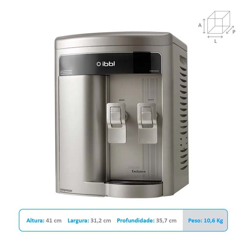 Purificador-de-Agua-IBBL-Exclusive-Prata-FR600