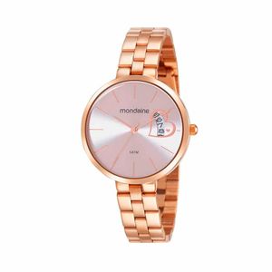 Relógio Feminino Analógico Mondaine 32342LPMVRE2 Rosé